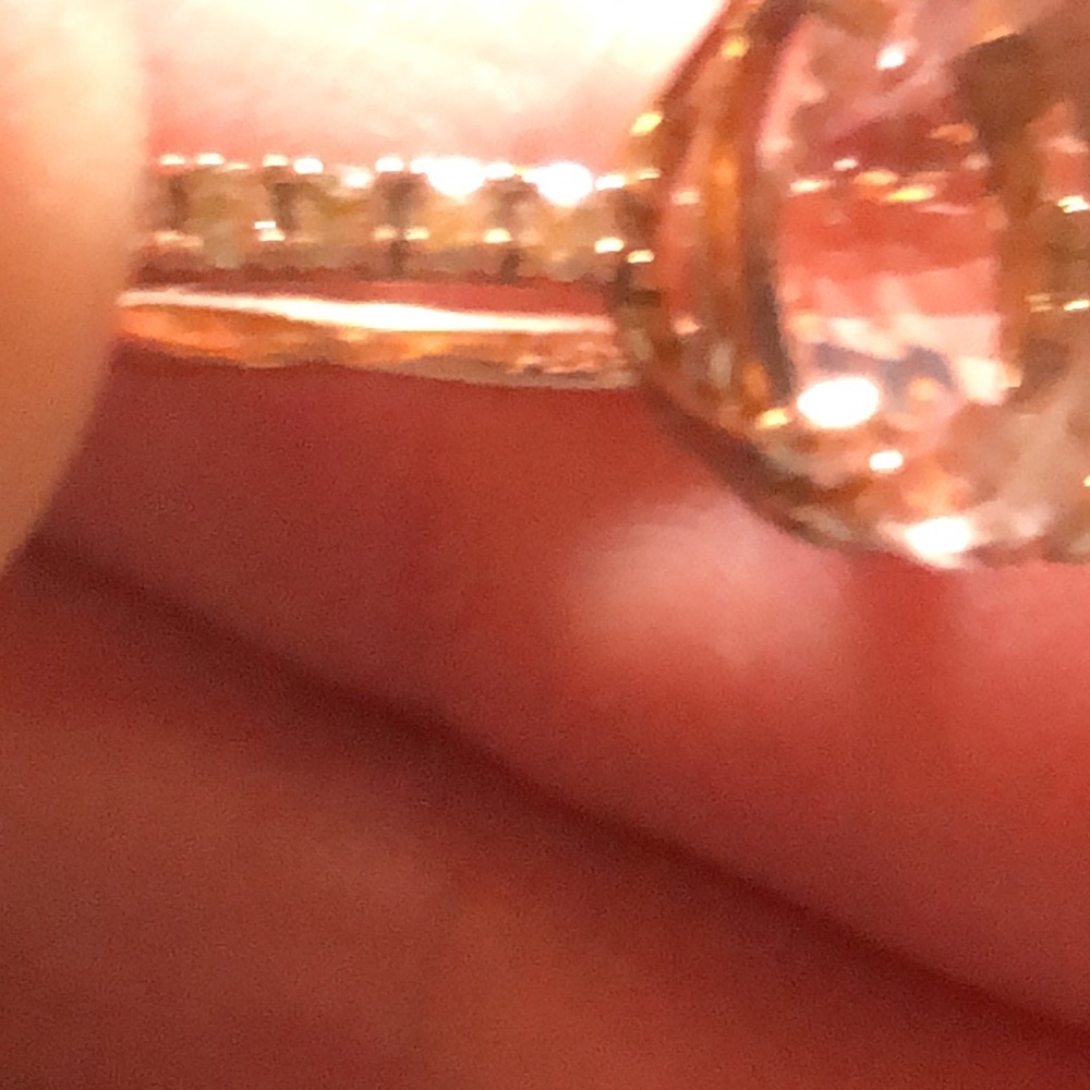 Morganite Diamond ring. - Picture 5 of 6
